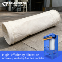 Sac filtrant en PE non tissé OEM personnalisé, sac filtrant à liquide, sac filtrant à air en fibre de verre, filtre à poussière GuangFeng – Vente chaude directe usine Chine