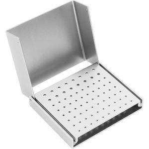 Soporte para Fresas de 76 Orificios, Caja de Limpieza y Esterilización para Autoclave, Organizador de Aleación de Aluminio (Azul) - Product Image 6