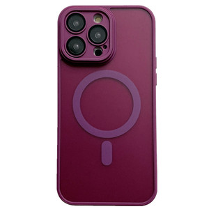 Translucide givré <span class=keywords><strong>Mag</strong></span> Protection complète de l'appareil photo antichoc étui de téléphone portable magnétique sûr pour <span class=keywords><strong>iPhone</strong></span> 15 14 <span class=keywords><strong>13</strong></span> Pro Max - Product Image 5
