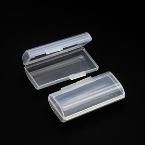 กล่องใส่แบตเตอรี่แบบพกพาสำหรับเอเอเอ 7 2 เซลล์กล่องเก็บของพลาสติกใส - Product Image 4