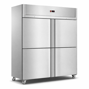 Upright <b>Freezer</b> High Efficiency Double Temperature Refrigerator Chiller 4 Door Vertical GN1200DT/D Upright <b>Freezers</b> Chiller - Product Image 5