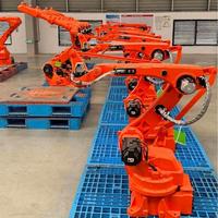 Estación de Soldadura y Paletización Robótica Kassel QJ - Célula de Trabajo Robótica Compacta y Flexible, Robots Colaborativos de Alta Capacidad y Múltiples Tamaños