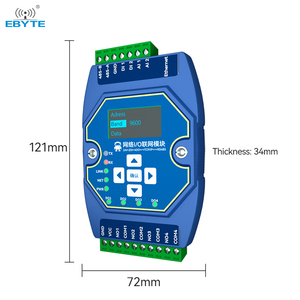 Ebyte ME31-AAAX2240 2DI + 2AI + 4DO 2ทาง Modbus เกตเวย์สนับสนุน Modbus TCP RTU Ethernet I/O โมดูลการควบคุมการได้มาซึ่งเครือข่าย - Product Image 2