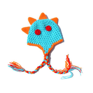 2025 nuevo diseño de dinosaurio de ganchillo conjunto de sesión de fotos de punto Niño recién <span class=keywords><strong>nacido</strong></span> accesorios de ropa de fotografía - Product Image 3
