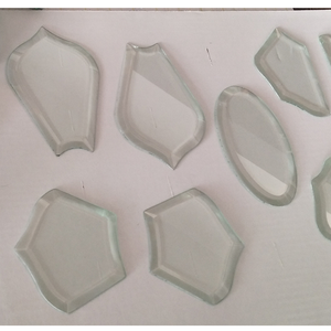 Verre transparent biseauté mosaïque fenêtres en verre biseauté <span class=keywords><strong>prix</strong></span> biseauté verre ornement - Product Image 2