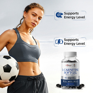 Cápsulas Blandas de L-Carnitina <span class=keywords><strong>85mg</strong></span> de Marca Privada, Tartrato de Aminoácidos para Pérdida de Peso, Moldeamiento Corporal, Resistencia y Recuperación, Fórmula Sin Gluten ni Alcohol - Product Image 5