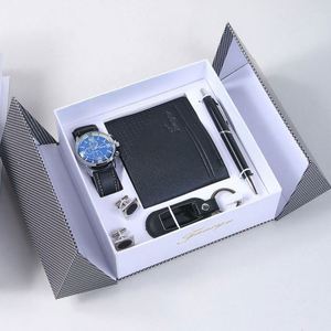 Mens Watch Wallet Belt Gift Set Christmas Valentine Day <b>Present</b> for Husband Business Souvenir - Product Image 6