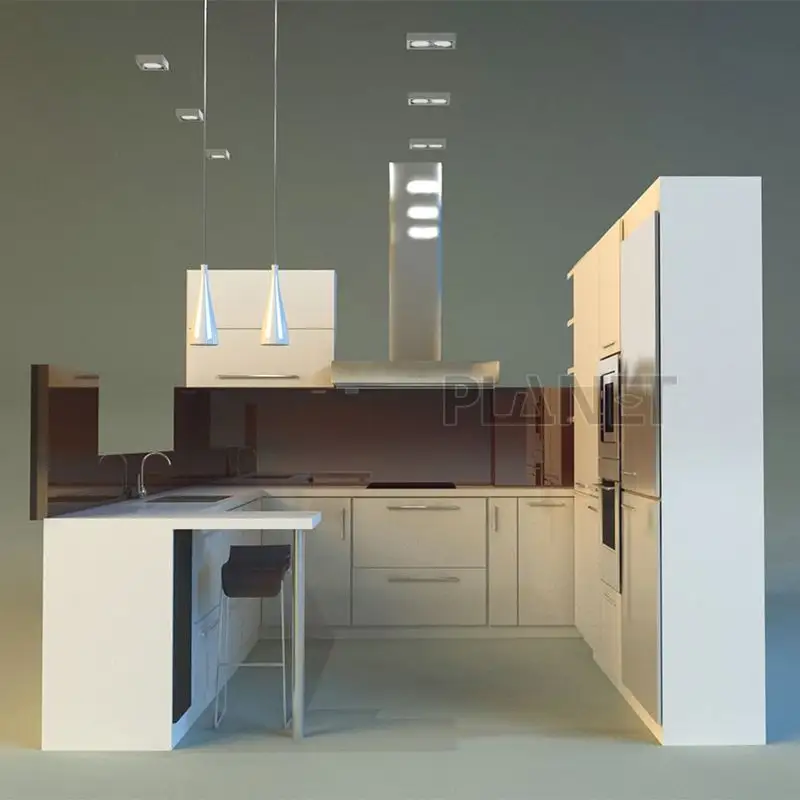 American Modern Standard Storage Flat Pack dispensa Cocinas Kitchen Unit Set di mobili Cabinet