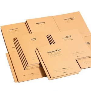 Carnet à reliure cousue <span class=keywords><strong>en</strong></span> papier kraft Deli F1636, carnet de notes simple, cahier d'exercices pour étudiants, format 16K, cadeau, vente <span class=keywords><strong>en</strong></span> gros Chine - Product Image 1