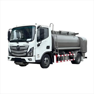 Camion-citerne à carburant mobile FOTON Aumark 4x2 5000L de qualité supérieure, citerne à diesel avec distributeur gradué pour usage industriel - Product Image 1