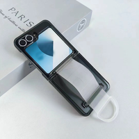 Untuk Samsung Z Flip 6 penutup belakang casing ponsel untuk Z Flip 5 casing warna ponsel
