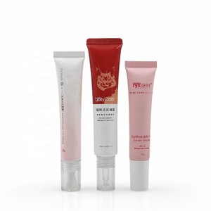 Luxury Cosmetic Container Skincare <b>Plastic</b> PE Pink Soft <b>Tubes</b> 10ml 15ml 25ml 30ml 35ml Eye Cream Dropper Applicator Serum <b>Tube</b> - Product Image 4