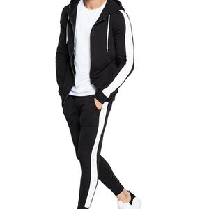 Venta al por mayor de hombres de lana con capucha llana gimnasio chándal - Product Image 1