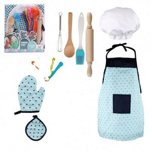 Set de Repostería Infantil con Delantal, Set de Repostería Infantil Premium en Caja, Utensilios de Cocina y Repostería para Niños, Set de Regalo - Product Image 5
