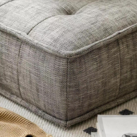 Sofá Seccional Modular de Lujo, Moderno, Tapizado en Tela, con Espuma Comprimida y Diseño Acolchado, para Salas de Estar y Apartamentos de Lujo