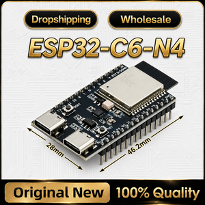 ESP32-C6-N4/N8/N16 WiFi+BT Internet Of <strong>Things</strong> Dual Type-C Development Board Core Board ESP32-C6-DevKit C N4R2 For Arduino - Product Image 3