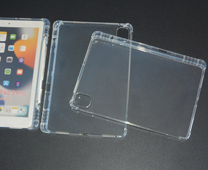 Gasbag Thiết Kế Trên 4 Góc Siêu Rõ Ràng Mềm TPU Bảo Vệ Trường Hợp Bìa Cho <span class=keywords><strong>Xiaomi</strong></span> <span class=keywords><strong>Mi</strong></span> Pad <span class=keywords><strong>5</strong></span>/Pad <span class=keywords><strong>5</strong></span> Pro Với Stylus Pencil Chủ - Product Image 2