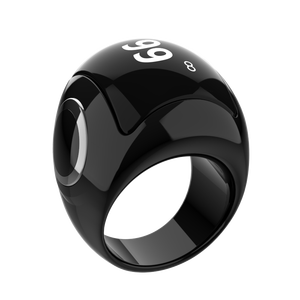 Anello Digitale Musulmano Contatore Smart in Ceramica Tasbeeh con Promemoria <span class=keywords><strong>Preghiera</strong></span> e Connessione App iOS, Bussola, Impermeabile IP68 - Product Image 2