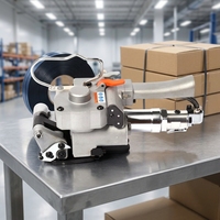 Machine de cerclage pneumatique semi-automatique portable pour sangles PET/PP pour l'alimentation, les boissons, les textiles, les marchandises, les vêtements, les emballages