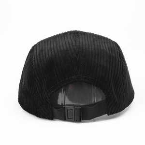 Corduroy Baseball <b>Cap</b> Cotton Plain Color <b>Flat</b> Brim Casual Hat For <b>Men</b> Women Spring Autumn 56-58cm - Product Image 3
