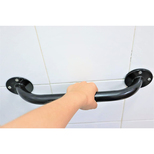 Bathroom <b>Grab</b> <b>Bar</b> 30 cm (x2 pcs), Bathroom Safety Handle, Black Bathroom Support <b>Bar</b> PEPE P30007 - Product Image 5