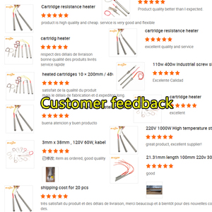 220v High Density Electric Cartridge Heater Heating <b>Rod</b> 2000watts for Packaging Equipment - Product Image 6