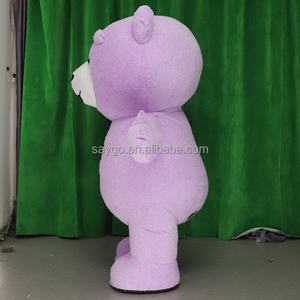 Costume de mascotte gonflable de personnage de dessin animé de grande taille Saigao Costumes de mascotte d'ours en peluche doux personnalisés pour Costume de mascotte - Product Image 3