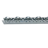 Rouleau métallique en alliage d'aluminium, acier inoxydable, polyuréthane, résistant à la corrosion, certifié CE, longueur personnalisable, haute capacité de charge