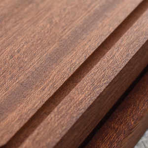 Sapele Steak <b>Plate</b> Rectangular Solid Wood Board Minimalist Design For Party Use - Product Image 3