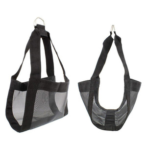 Sac de pesage pour animaux de compagnie, balance suspendue en nylon noir pour utilisation en élevage de poulets MZSNSQ 193 - Product Image 5