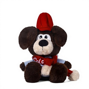 Peluche chien Zhuoqu Cola, adorable poupée chien, coussin à câliner, 31-50 cm, pour l'heure du coucher, cadeau d'anniversaire unisexe, 14 ans et plus - Product Image 1