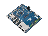 Module de calcul Raspberry Pi 4 carte de base IOT double Gigabit ETH 40PIN USB3.0 * 2 MIPI HDM | prise en charge du ventilateur CSI RTC 5/12V 5G/4G