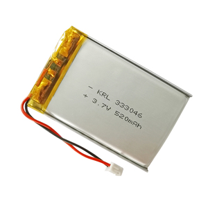 Paket Baterai Li-polimer ODM <span class=keywords><strong>3</strong></span>.7V 333046 520mAh Kustom untuk Alat Tenaga, Pelacak Kebugaran, Baterai Lithium Langsung dari Pabrik - Product Image 1
