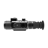Caméra thermique 256x192, vision nocturne, imagerie infrarouge, grossissement 12x, 7 niveaux de luminosité, portée 1800m, fréquence d'images 50Hz, 1