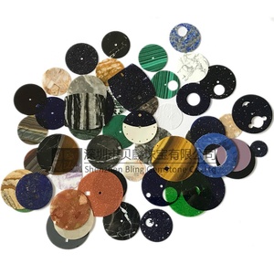 Đá Mặt Đồng Hồ Để Làm Đồng Hồ (Lapis, Đá Cẩm Thạch, Malachite, Mẹ Của Ngọc Trai, Black Onyx, Vv) - Product Image 2