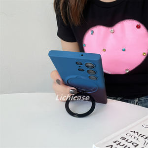 Lichicase gradiente magnético soporte de Metal funda de teléfono móvil para Samsung Galaxy A13 <span class=keywords><strong>A32</strong></span> cubierta de película de lente - Product Image 4