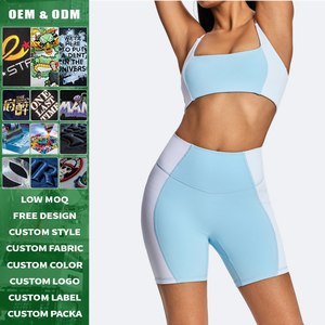 Sujetador Deportivo de Alta Calidad con Logotipo Personalizado, Estilo Racerback, de Alta Sujeción, para Yoga - Product Image 1