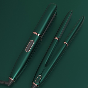 Portable professionnel <span class=keywords><strong>2</strong></span>-en-1 sèche-cheveux lisseur séchage rapide ion négatif fer plat fonction curling électrique pour le ménage - Product Image 6