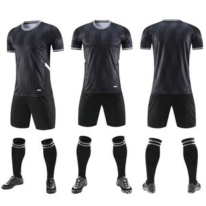 Maillots de football personnalisés unisexes à séchage rapide et respirants à manches courtes – Ensemble de maillots d'équipe en gros pour l'entraînement - Product Image 3
