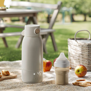 <span class=keywords><strong>Petit</strong></span> <span class=keywords><strong>chauffe</strong></span>-biberon électrique, <span class=keywords><strong>chauffe</strong></span>-lait pour bébé, contrôle intelligent de la température, <span class=keywords><strong>chauffe</strong></span>-biberon mobile pour bébé - Product Image 2