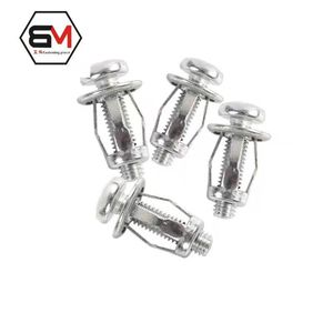 Vis d'expansion en fer zingué Baoming Petal Nut M6 pour fixation sur tôle métallique - Product Image 2