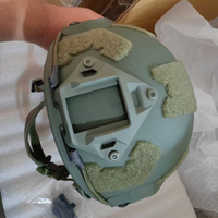 Casque tactique en matériau aramide haute protection durable certifié ISO9001 de haute qualité, couleur et taille personnalisables, sans sangle, pour l'extérieur