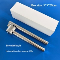 Aluminiumlegering Handmatige Knoflookpers Stamper Multifunctionele Knoflookschiller Aardappelschiller Chopper Pasta Maker Squeezer Huishoudelijk
