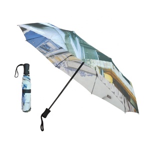 Transfert de chaleur numérique <span class=keywords><strong>Volkswagen</strong></span> voiture logo personnalisé impression voyage ouverture et fermeture automatiques <span class=keywords><strong>parapluie</strong></span> pliable pour le camping - Product Image 1