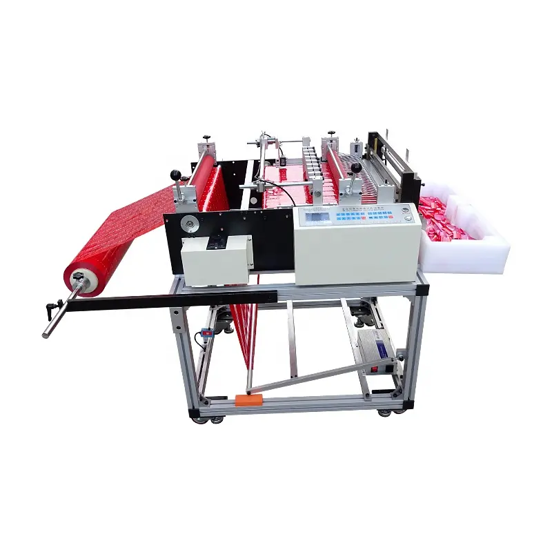 High quality 700mm Non-Woven Fabric Roll To Sheet Cutting Machine PP PET PVC Plastic Film Cutting Slitting Machine