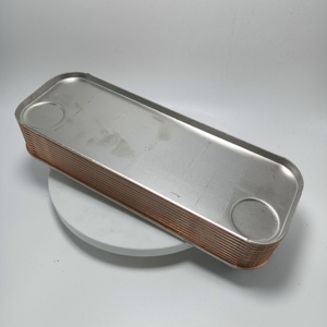 เครื่องแลกเปลี่ยนความร้อนแบบแผ่นทองเหลือง304และทองแดงเครื่องระเหยสำหรับตู้เย็นและเครื่องปรับอากาศ - Product Image 4