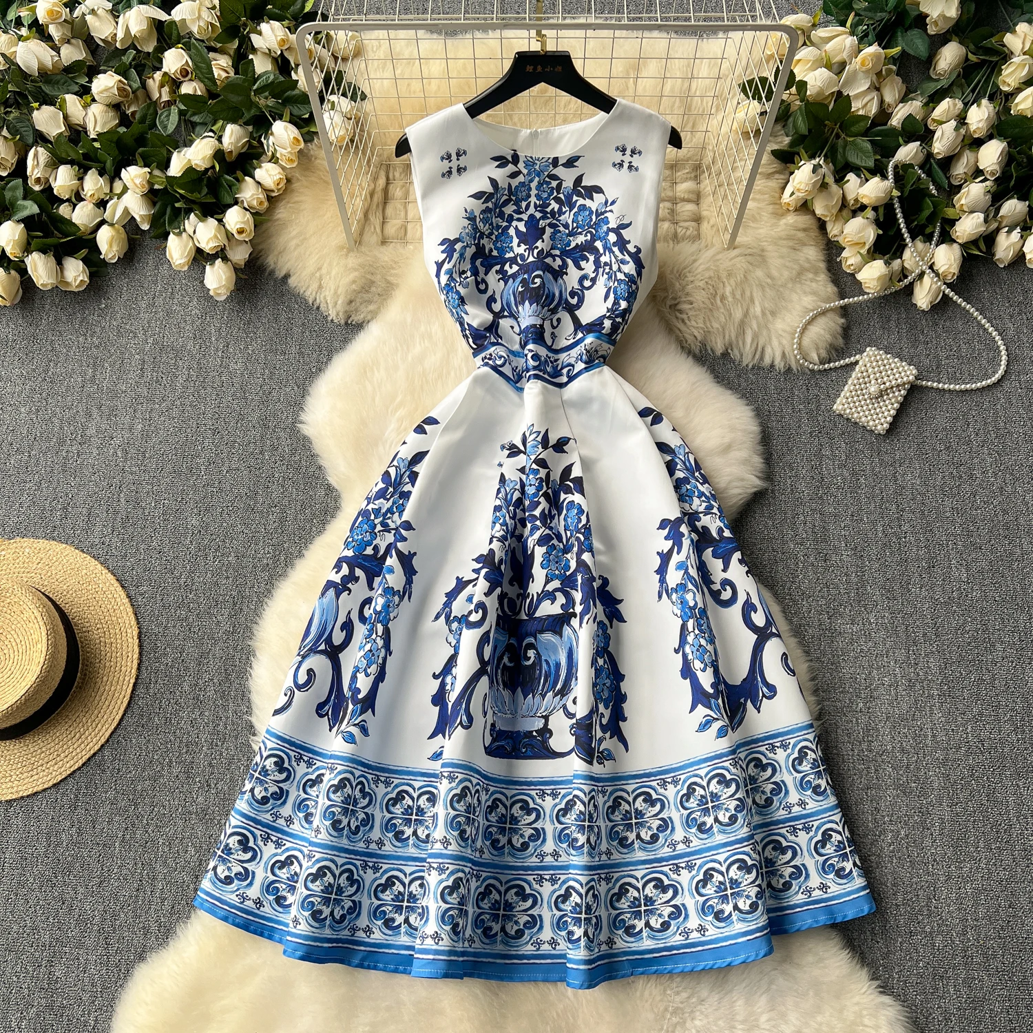 ● AVANDRESS ● Vintage Sleeveless Dress - 4COL Advance Apparels Renaissance Acidwash Sleeveless Dress 15221