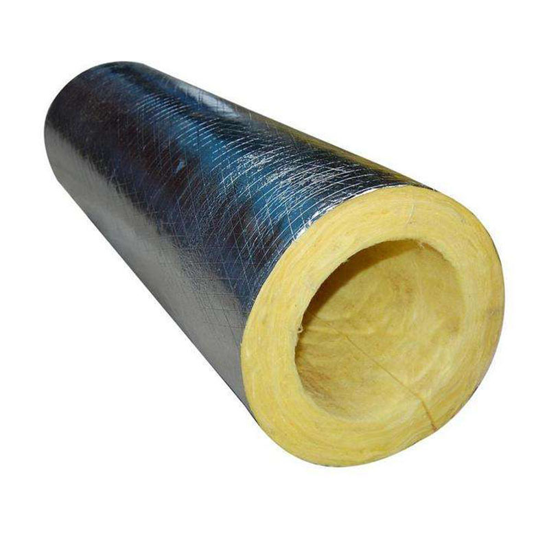 Industrial Glass Wool Thermal Insulation Pipe Wrap Fire Boiler Shell