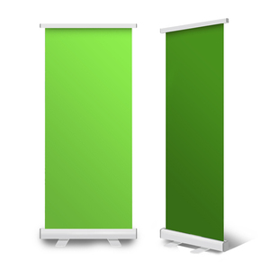 Bannière enroulable légère de 110*190cm avec <span class=keywords><strong>écran</strong></span> vert et supports en aluminium en polyester durable - Product Image 3