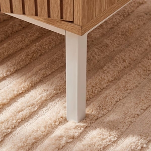 Design moderno Sala Móveis De Madeira TV Console Mesa TV Stand com Armários De Armazenamento e Portas